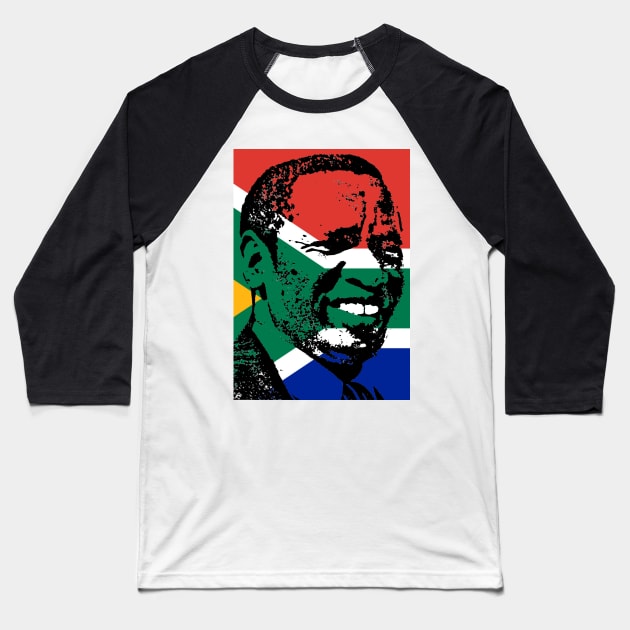 Griffiths Mxenge (Flag) Baseball T-Shirt by truthtopower